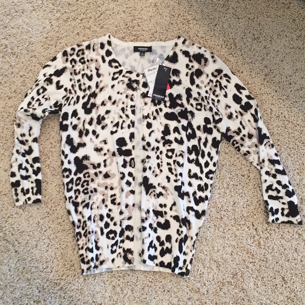 Leopard cardigan